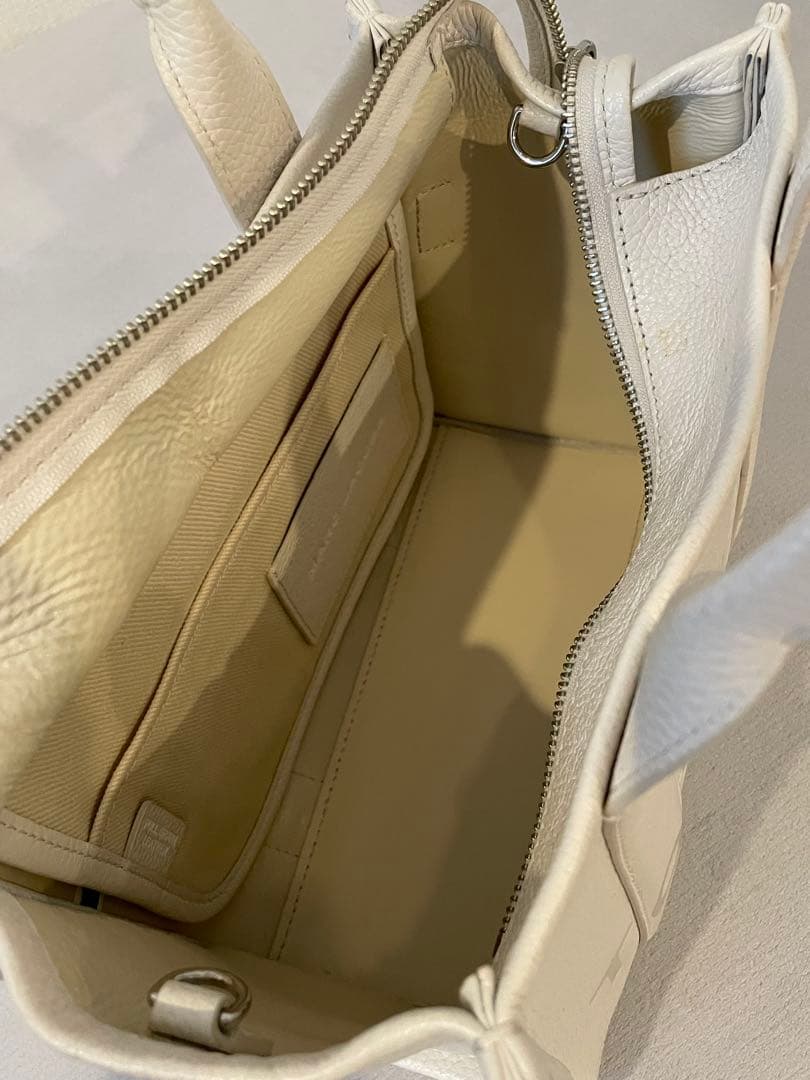 MARC JACOBS ザレザートートバッグ スモー ル ホワイト