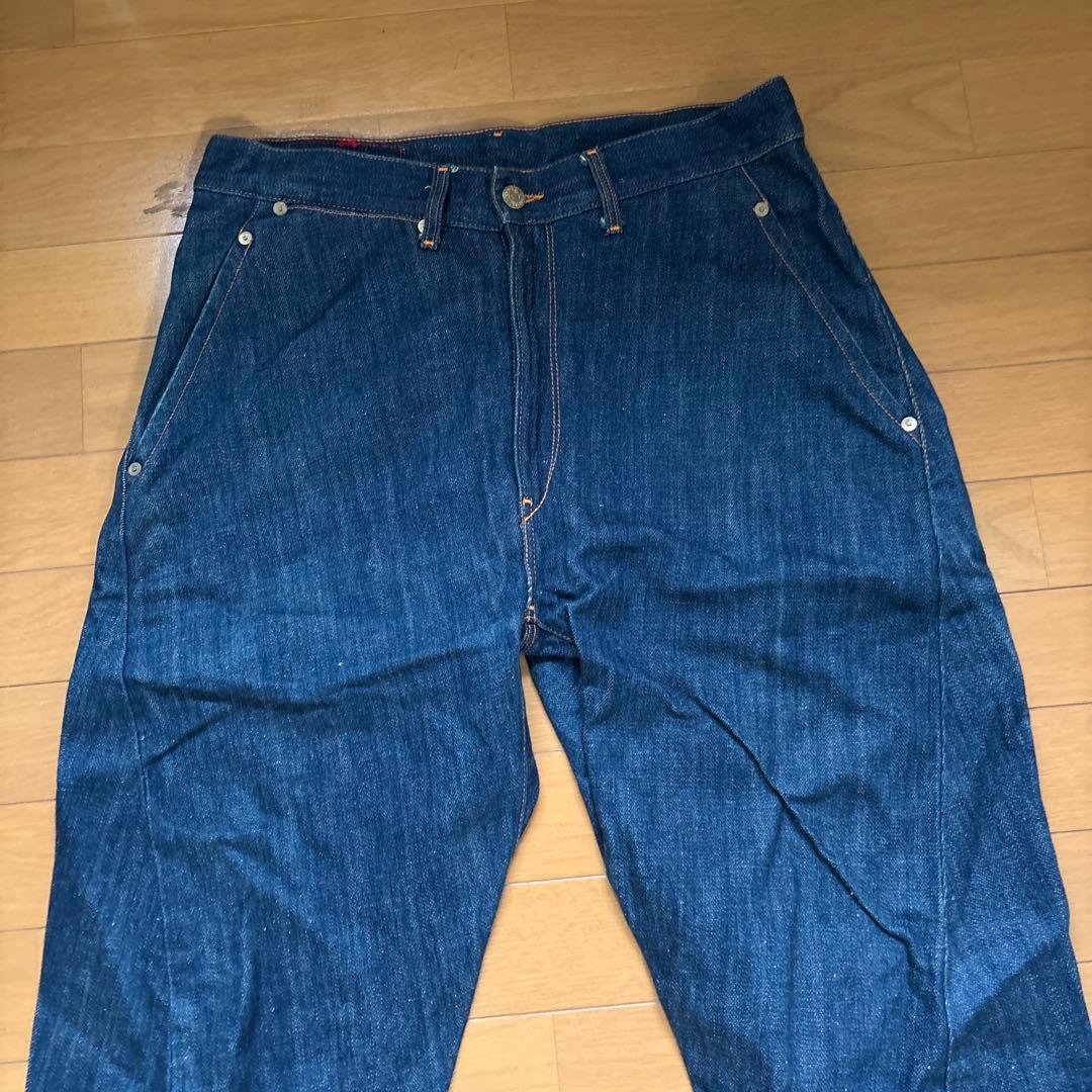 2001年モデルチュニジア製リーバイスレッド1STジャイアント32×32サルエル