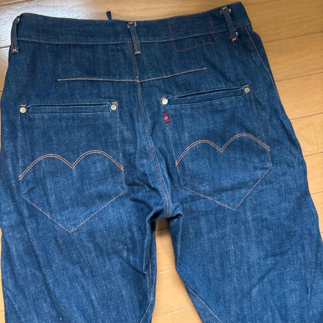 2001年モデルチュニジア製リーバイスレッド1STジャイアント32×32サルエル