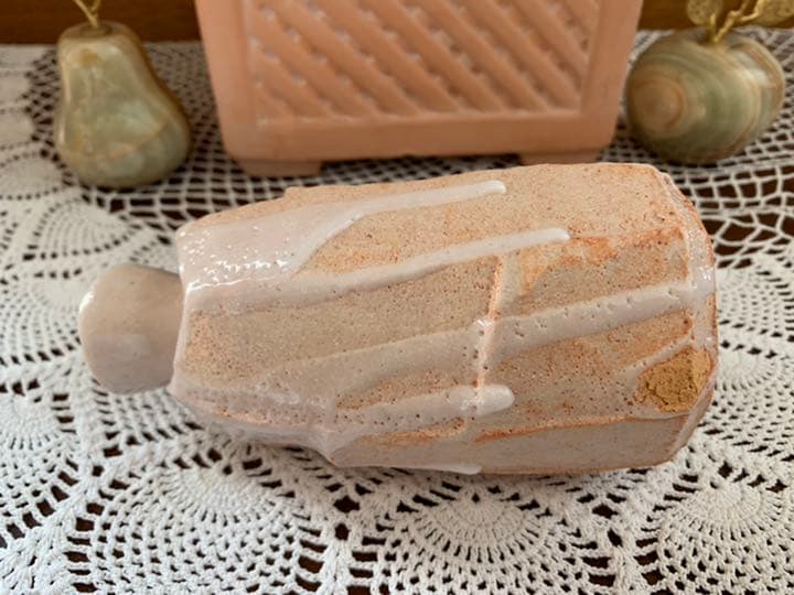 再値下げ！希少　志野焼　徳利　陶芸品　酒器　花瓶　新品