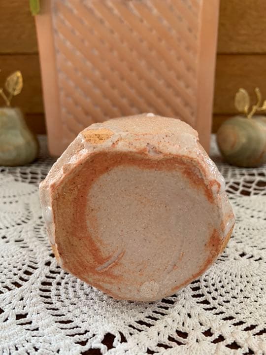 再値下げ！希少　志野焼　徳利　陶芸品　酒器　花瓶　新品