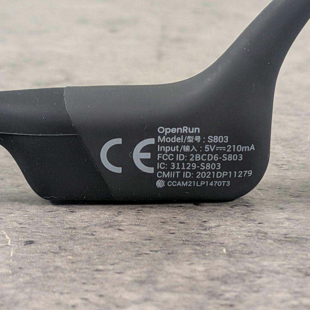 SHOKZ OPEN RUN 骨伝導イヤホン S803