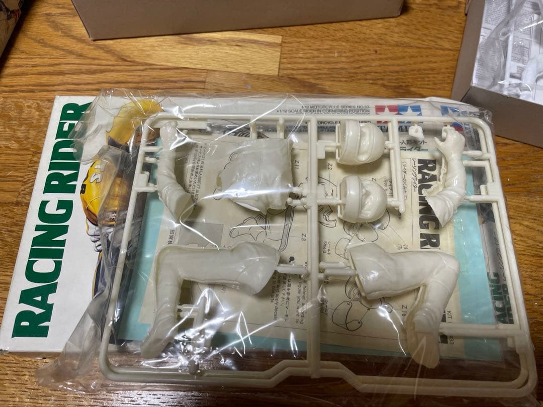 TAMIYA RACING RIDER 1/12 3個セット　ジャンク