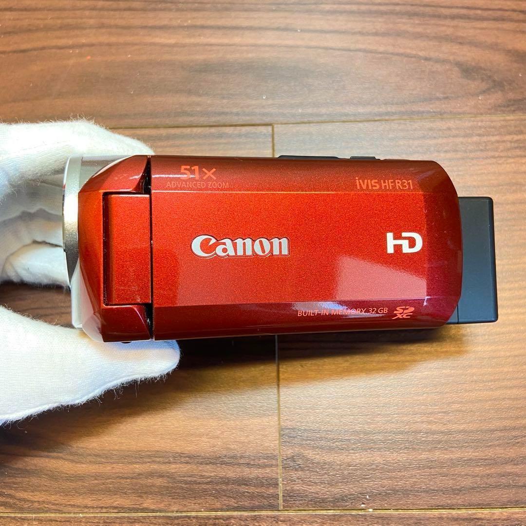 Canon デジタルビデオカメラ iVIS HF R31 ほぼ新品 3401