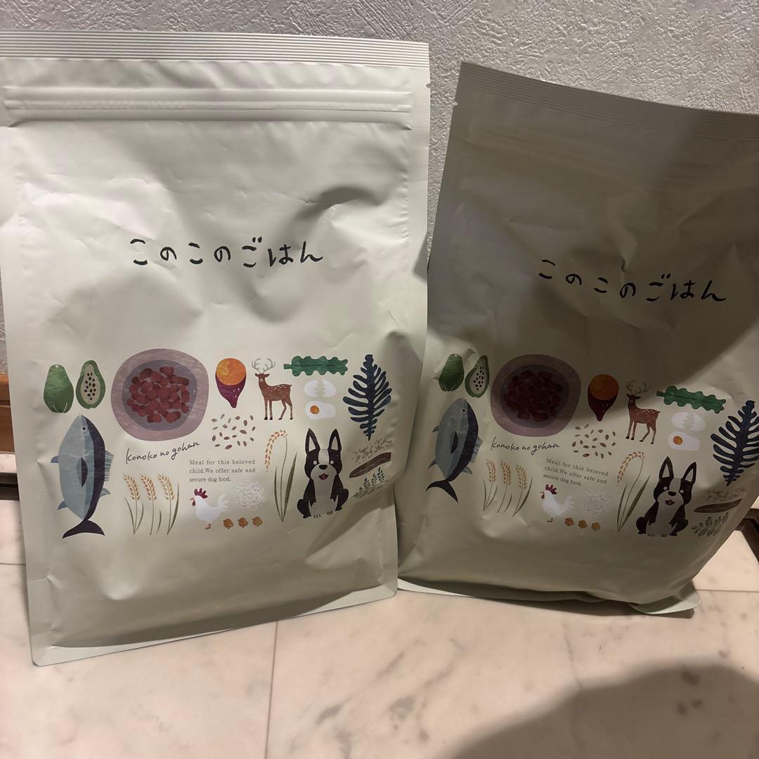 このこのごはん ドライフード 1kg