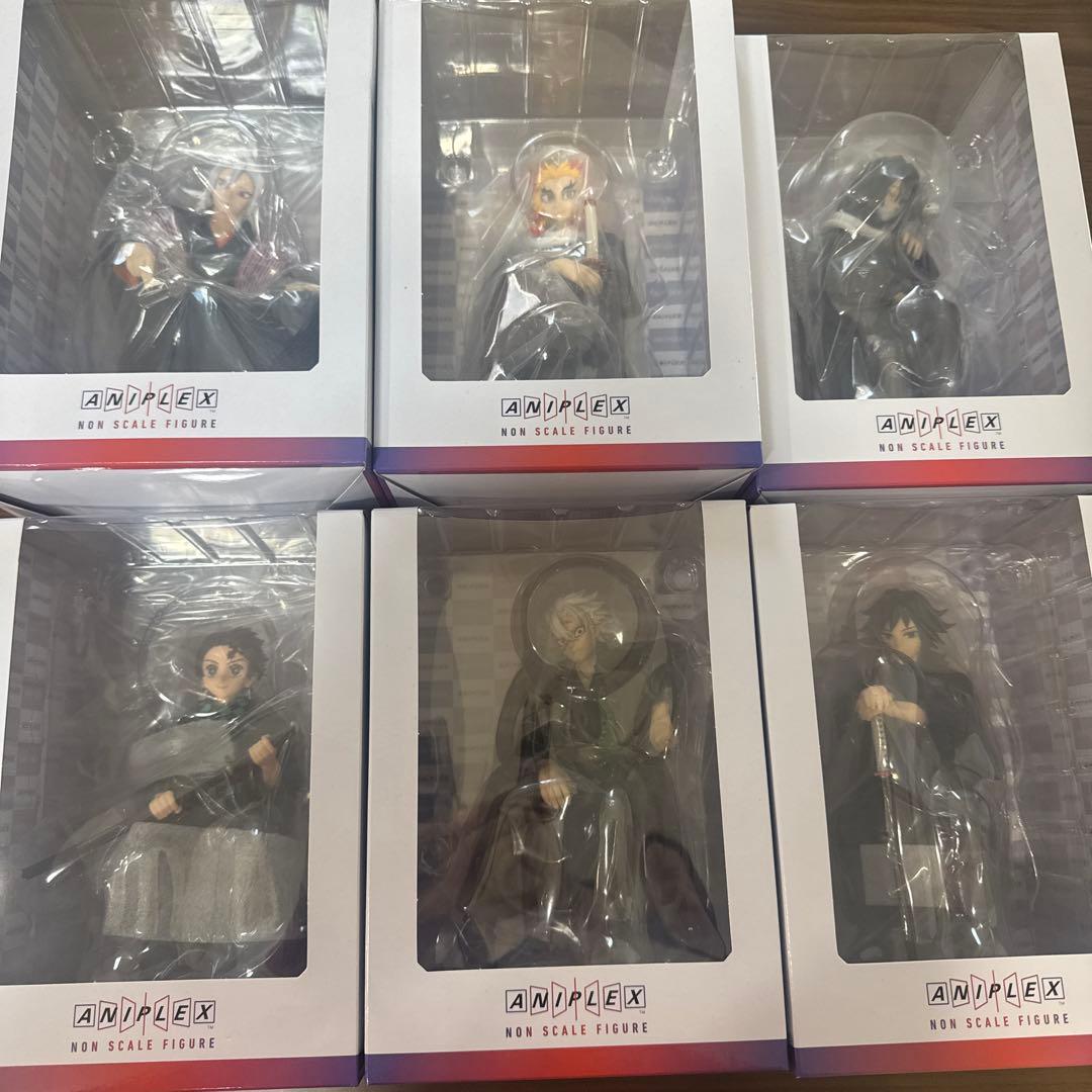 アニプレックス　鬼滅の刃　ノンスケールフィギュア　6点セット