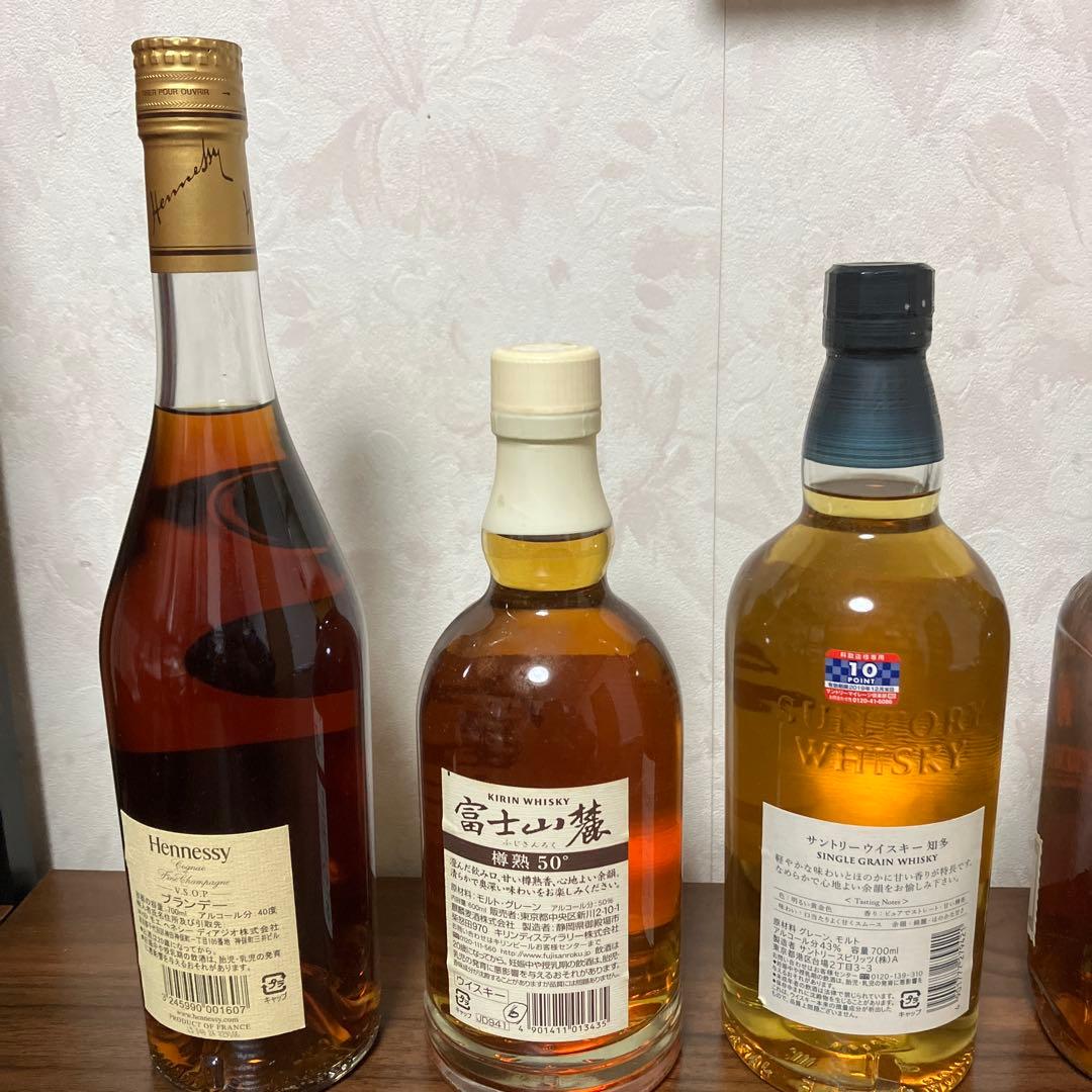 富士山麓　知多　ジムビーム　イチローズモルト MWR 他