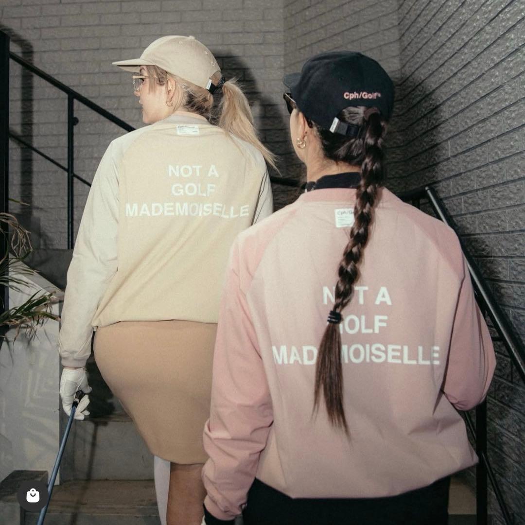 24SS ゴルフウェア【cph】ウィンドブレーカー　RUFFROG ピンク　S