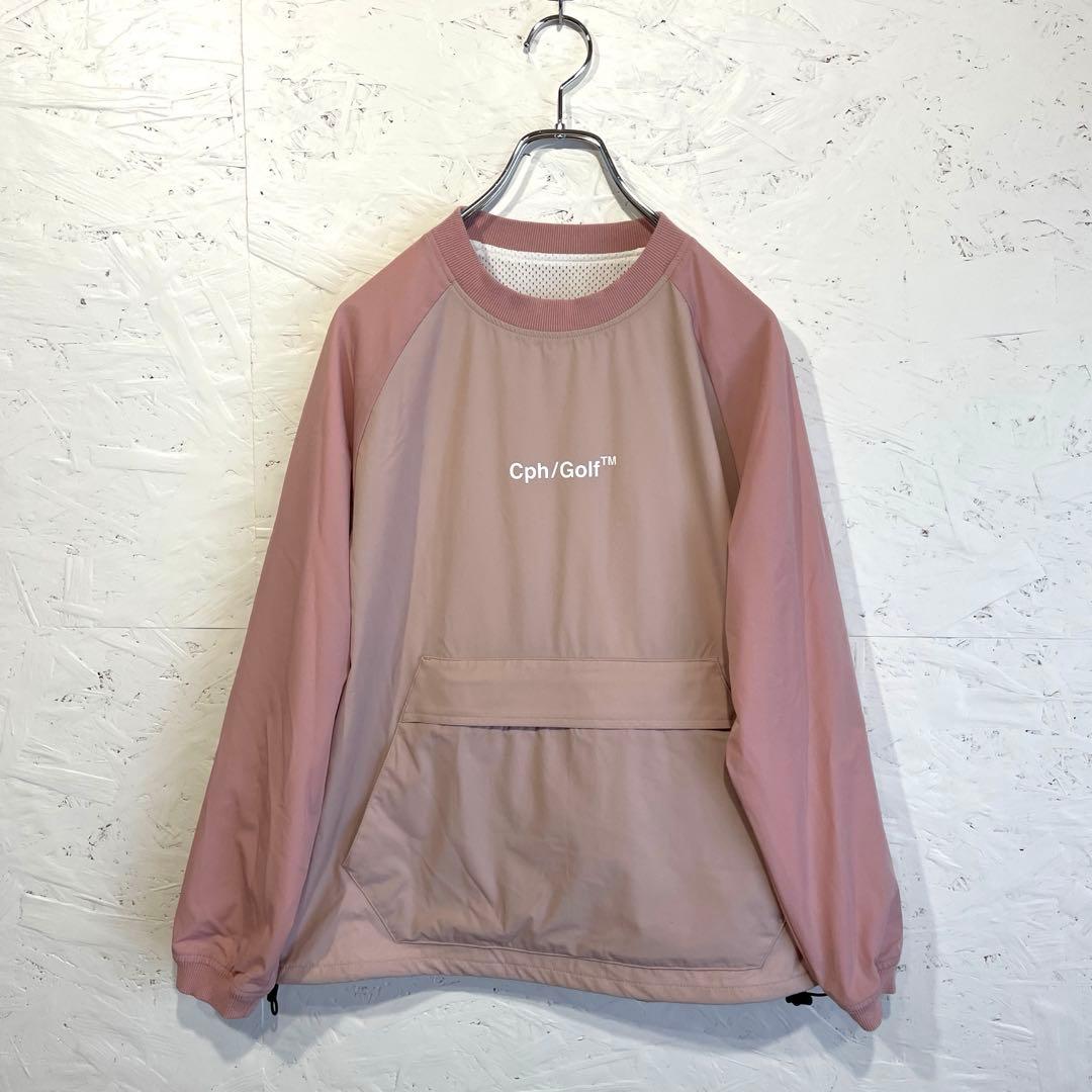 24SS ゴルフウェア【cph】ウィンドブレーカー　RUFFROG ピンク　S