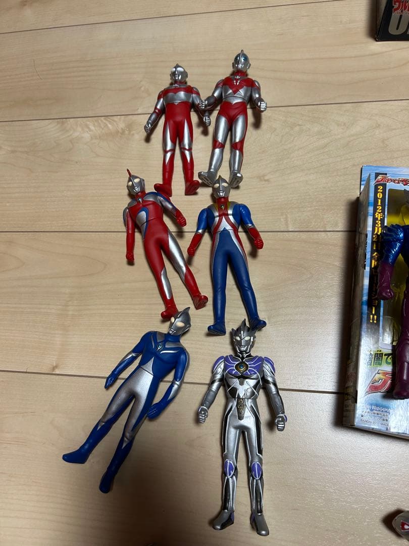 ウルトラヒーローシリーズ　ウルトラマン　ソフビセット　まとめ売り