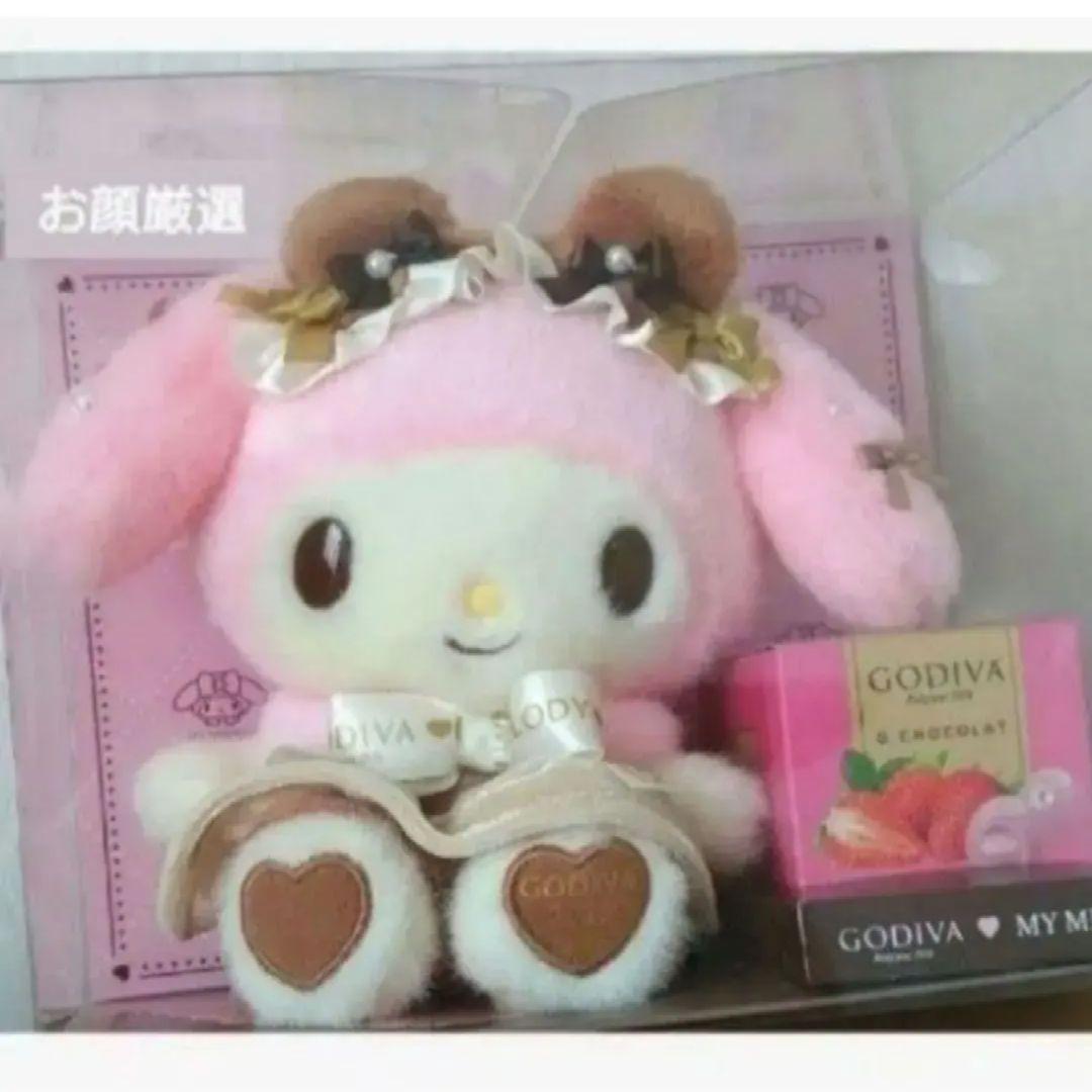サンリオ ゴディバ マイメロディ ぬいぐるみ シール付き 新品 2026年