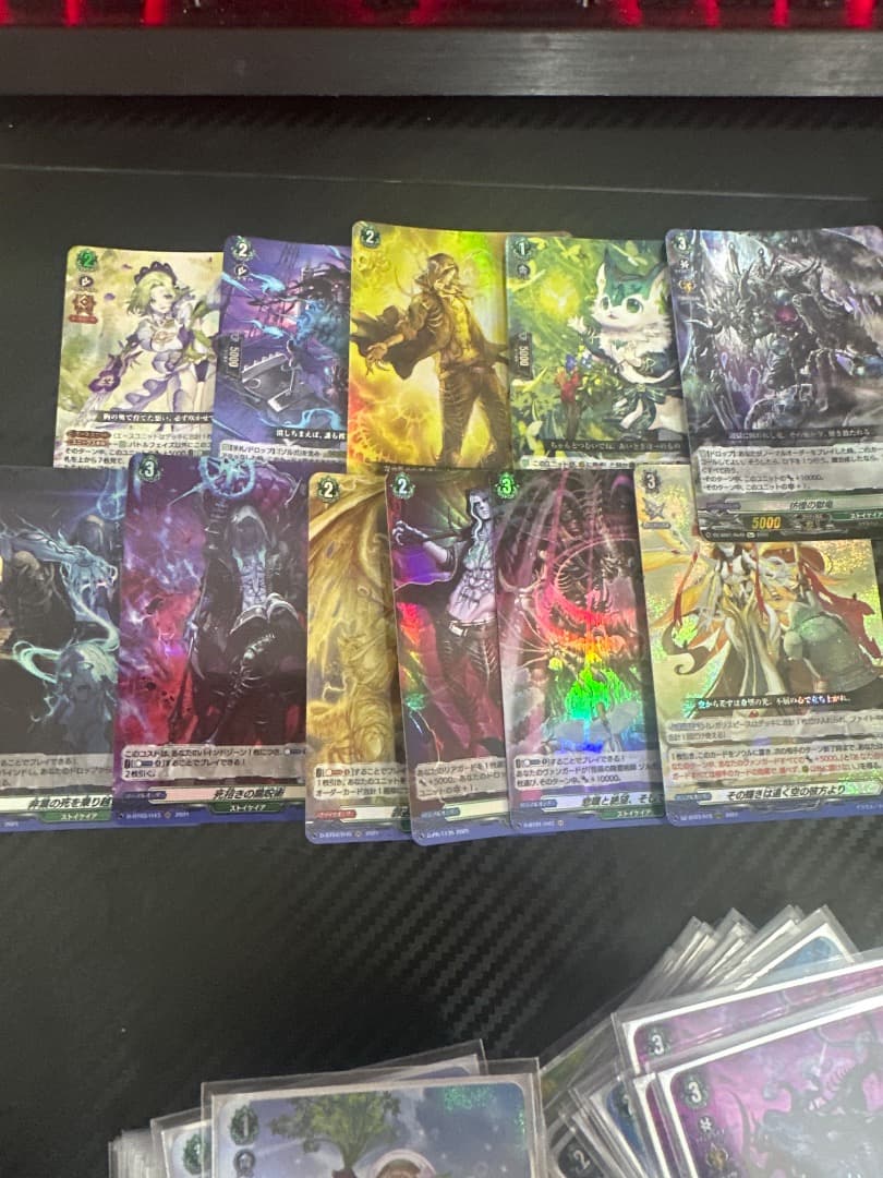 調整パーツ付 ヴァンガード ゾルガ デッキパーツ　入れ替えカード多数