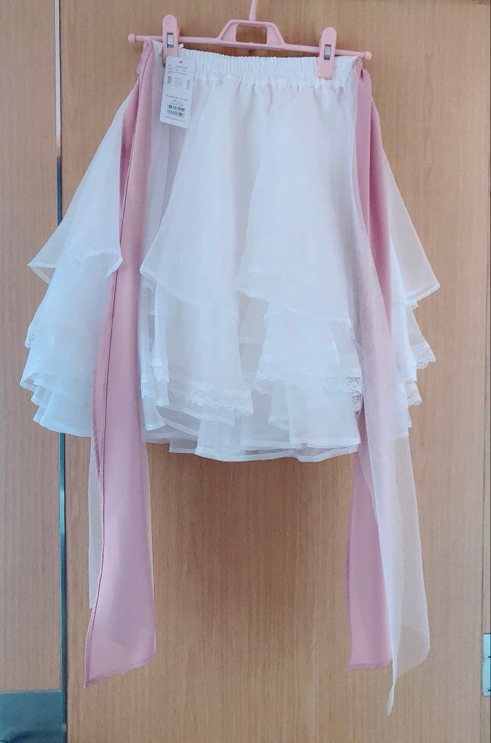 Fairy dress up sheer スカート
