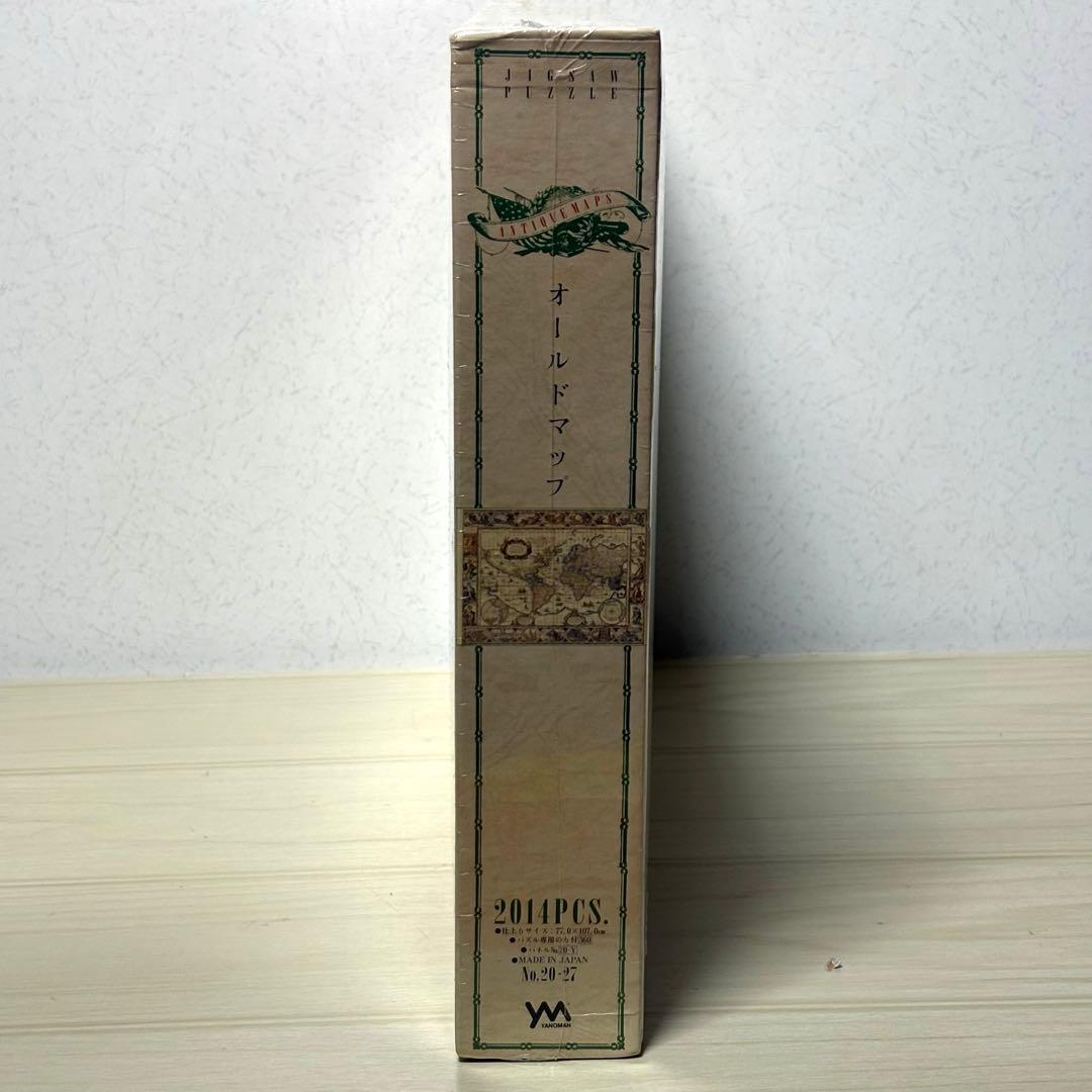 【未開封・未使用品】オールドマップ 世界地図 ジグソーパズル 2014ピース