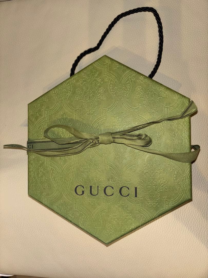 GUCCI インターロッキングG ペット 愛犬 首輪 レザー ブラック L 新品