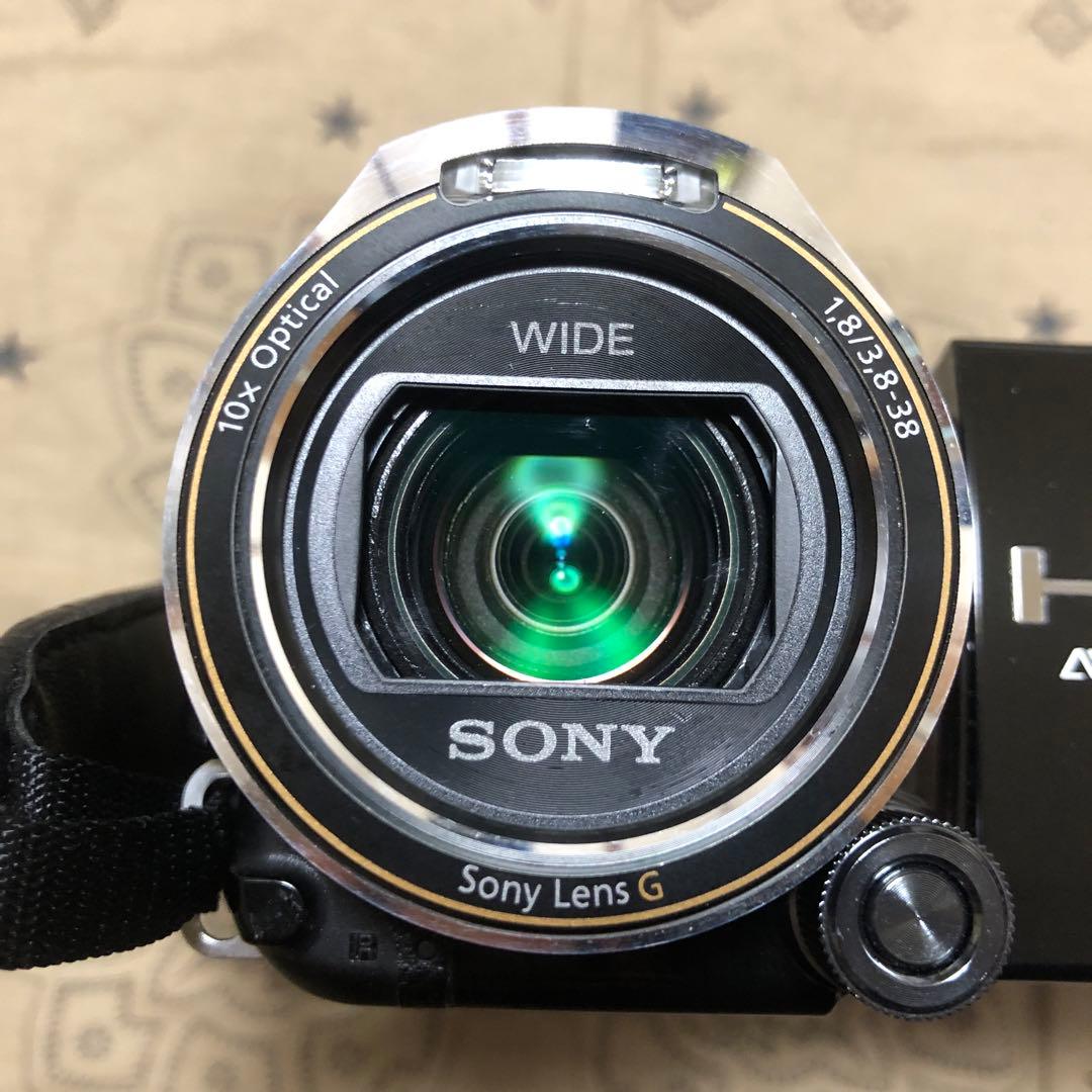 美品 SONY HDR-CX560V ナイトショット GPS搭載 ビデオカメラ