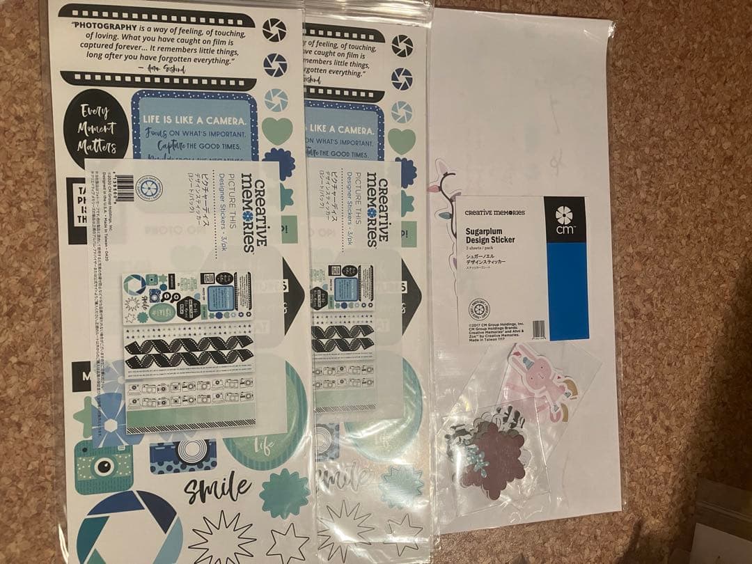 クリエイティブメモリーズ スティッカーなど色々　ピクチャーデイズ⭐️未対応多々あり