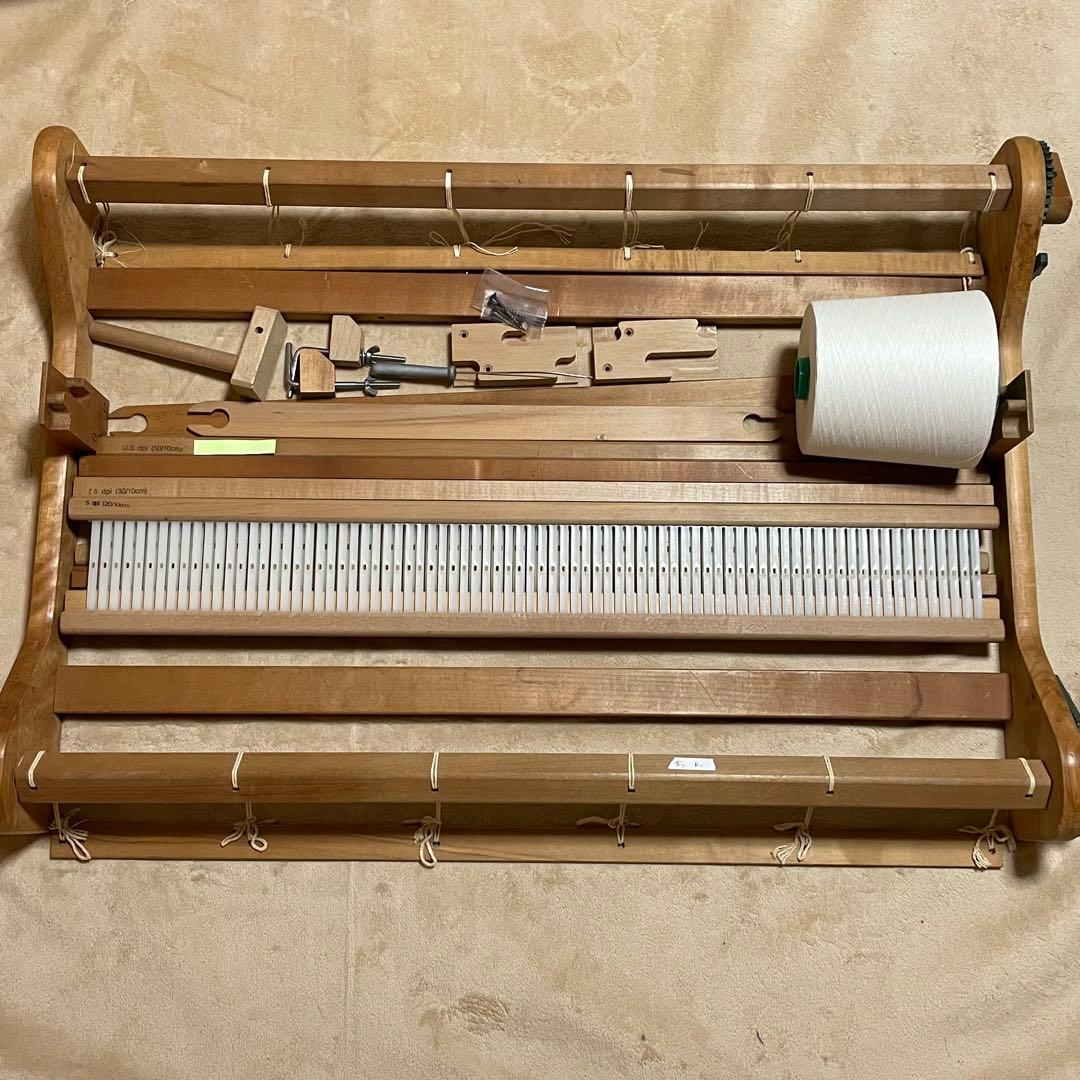 アシュフォード　織り機　80cm リジットへドル　卓上織り機