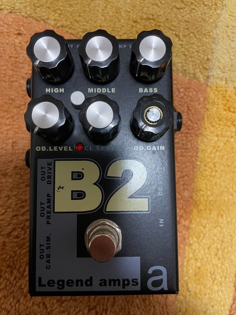 『え』 AMT B2 オーバードライブエフェクター