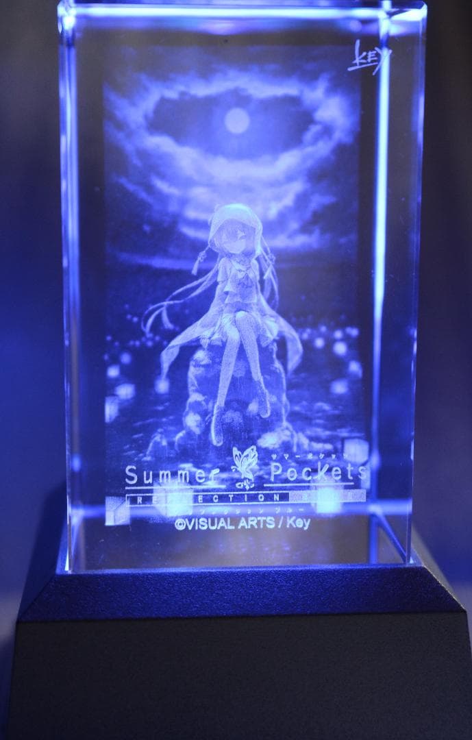 d❓❓Summer Pockets❓❓　神山識　3Dクリスタル