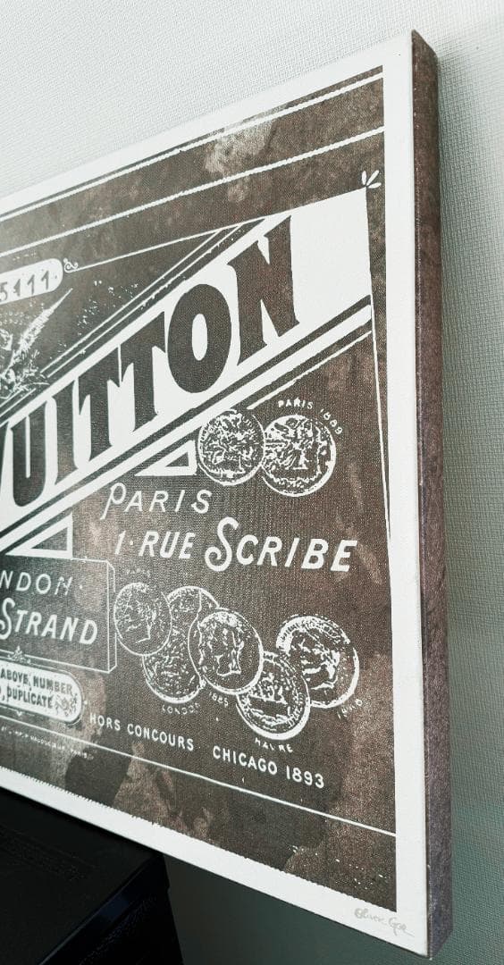 ルイヴィトン Louis vuitton 76×51 Oliver Gal