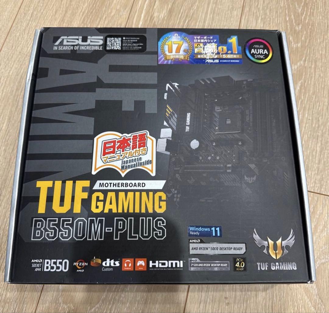 ASUS TUF GAMING B550M-PLUS マザーボード