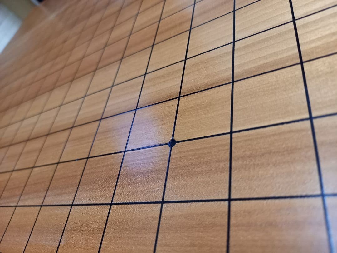 日向製　碁盤　桂　板目　木裏　碁石　本蛤　35号　一式