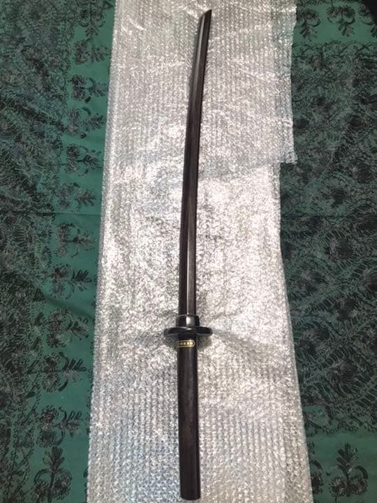 激レア、新品未使用、二度と入手不可 初代堀之内登製作 最高級 本黒檀木刀