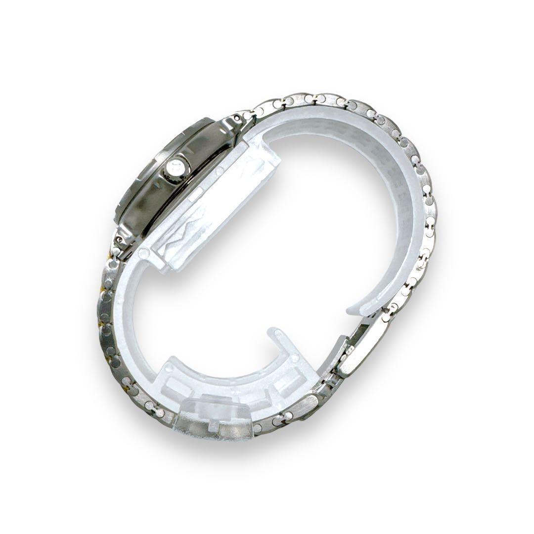 エルメス キャプテンニモ コンビ ホワイト文字盤 ゴールド レディース 時計