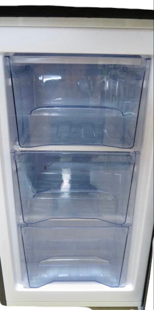 アイリスオーヤマ 冷凍庫 60L ブラック IUSD-6B-B 前開き式 直冷式