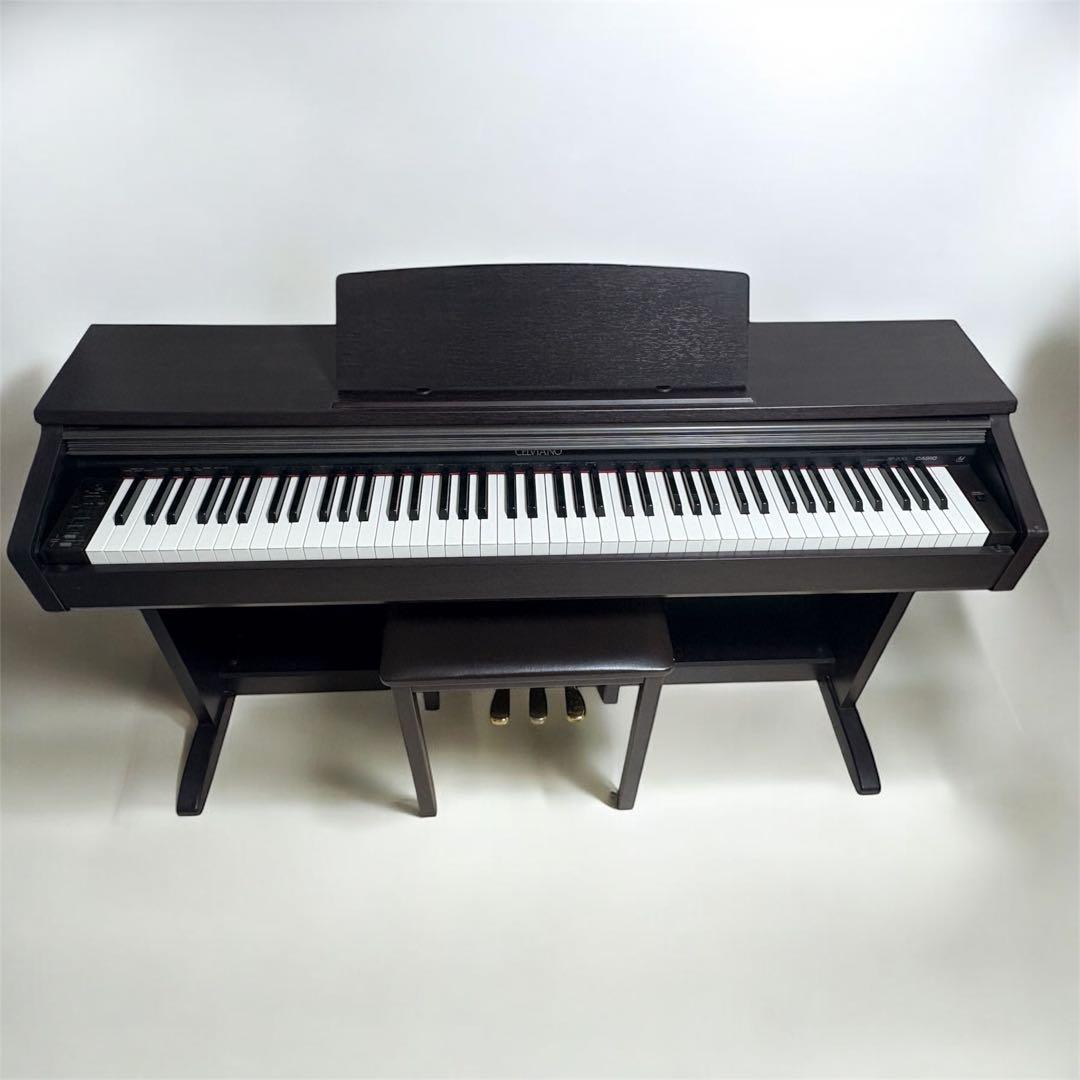 動作良好✨CASIO 電子ピアノ AP-200 椅子 譜面台付 入門用 美品