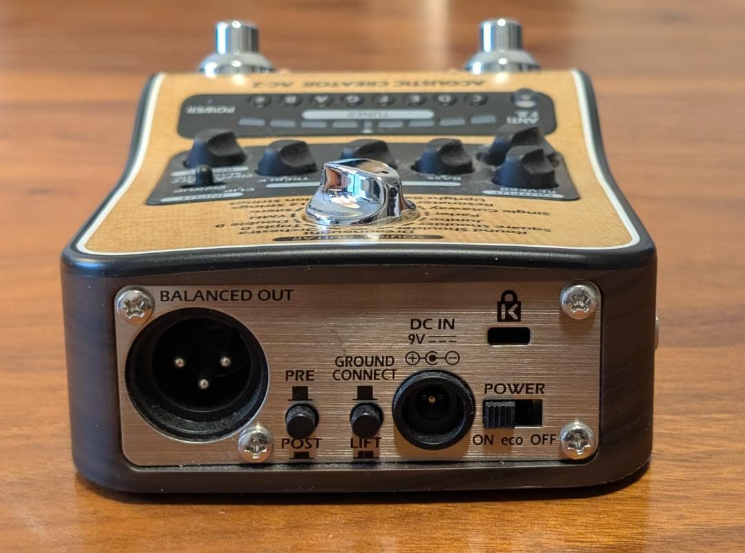 ZOOM AC-2 アコースティックギター用プリアンプ