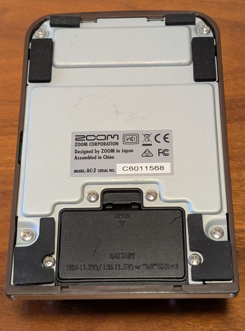 ZOOM AC-2 アコースティックギター用プリアンプ