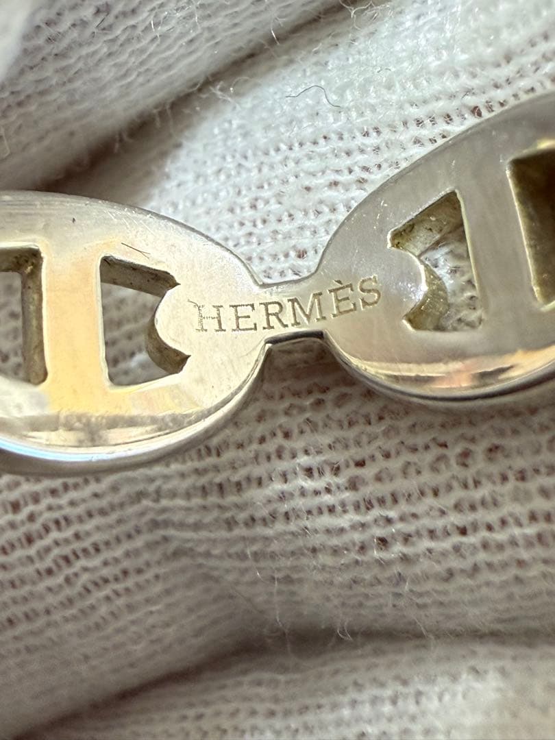 12月末まで限定❗️エルメス シェーヌダンクルリング アンシェネリング　54