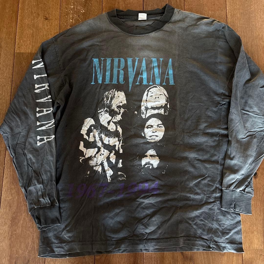 ヴィンテージNIRVANA ロングスリーブ Tシャツ