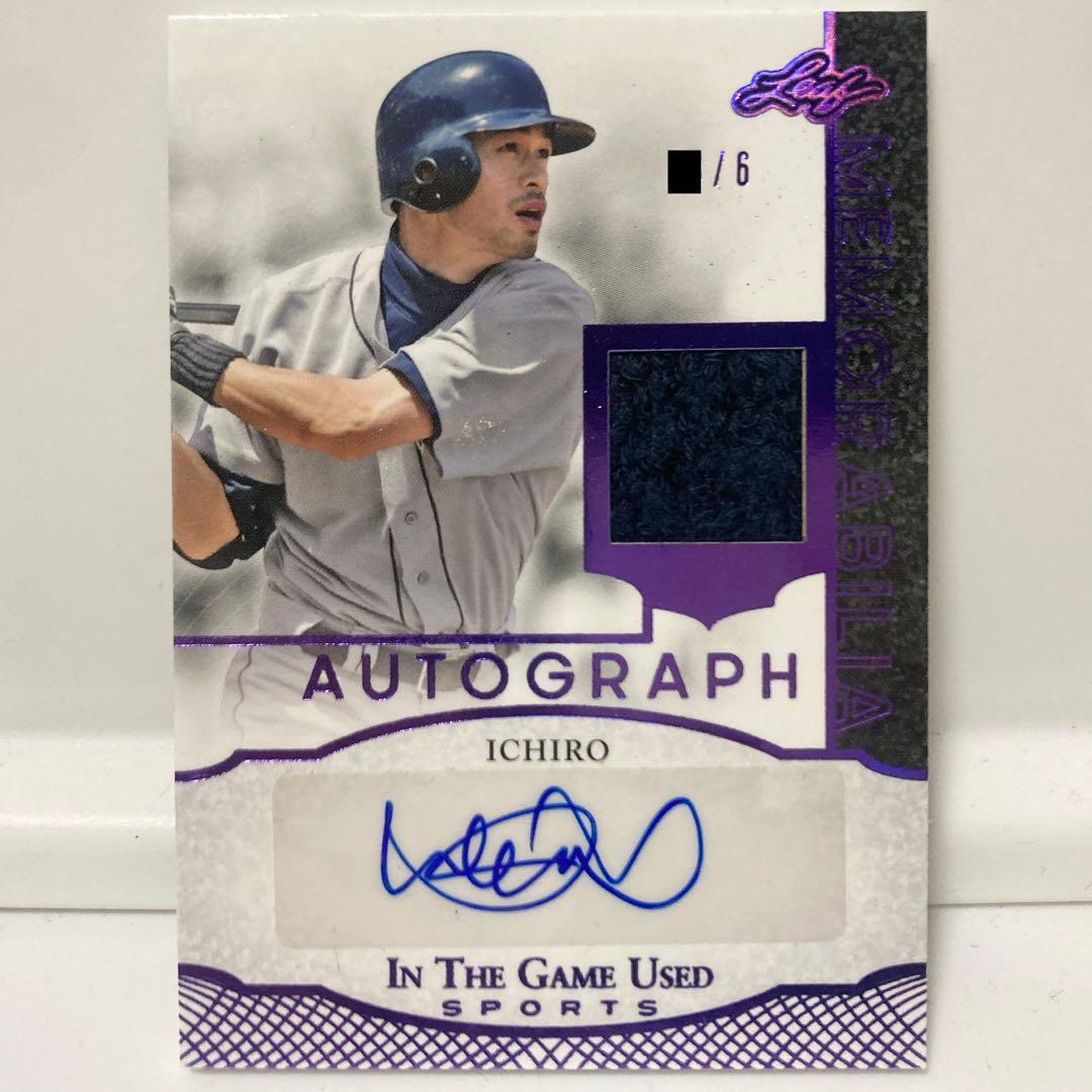 イチロー 直筆サイン 限定6枚 2024 Leaf