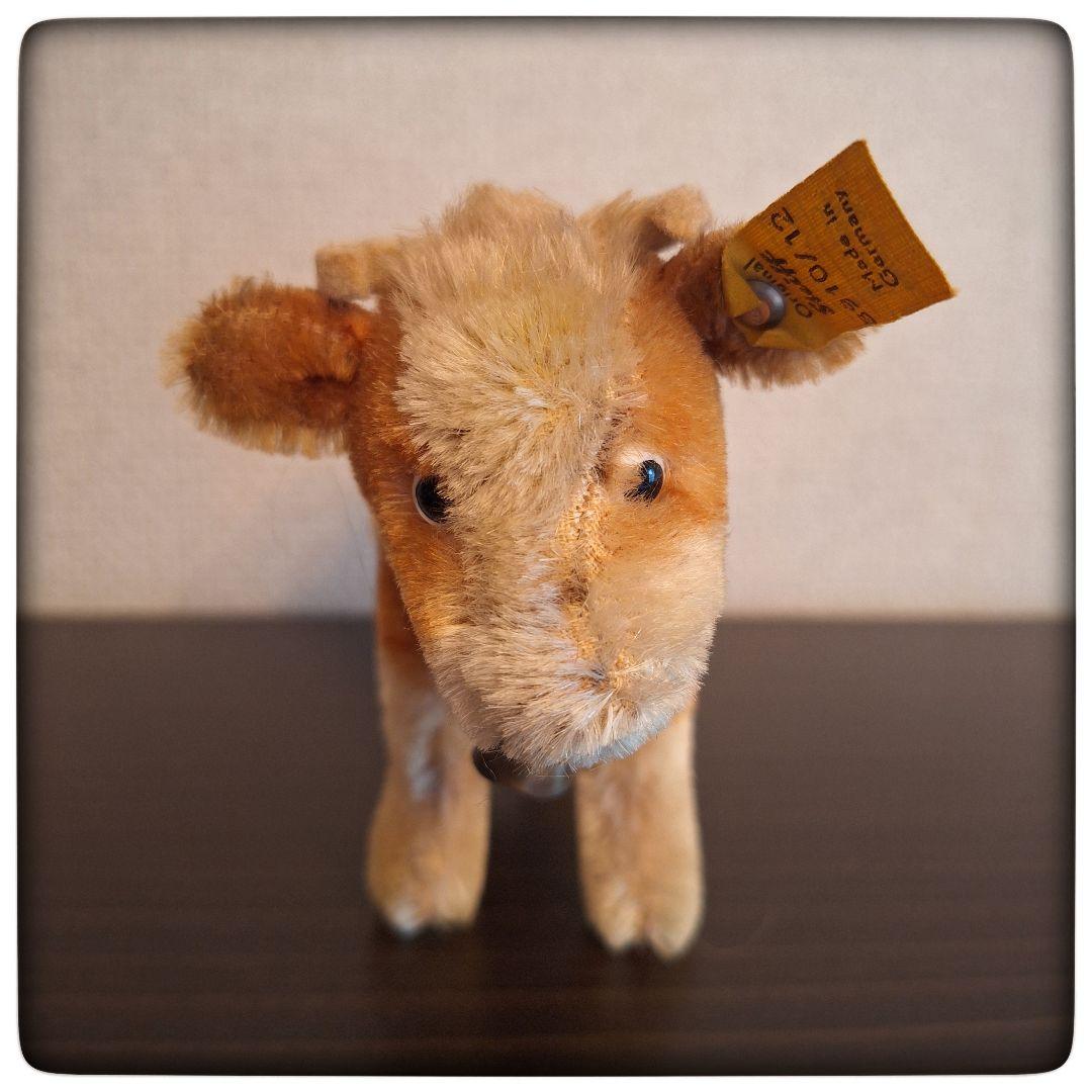 【牛 Bessy ベッシィー 17 cm】ヴィンテージ シュタイフ