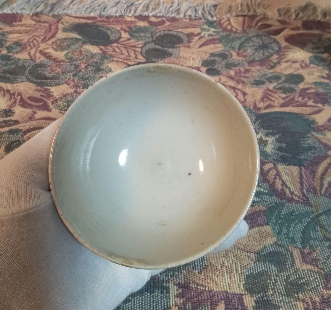 古伊万里 染付 網手 くらわんか碗 波佐見焼 江戸中期