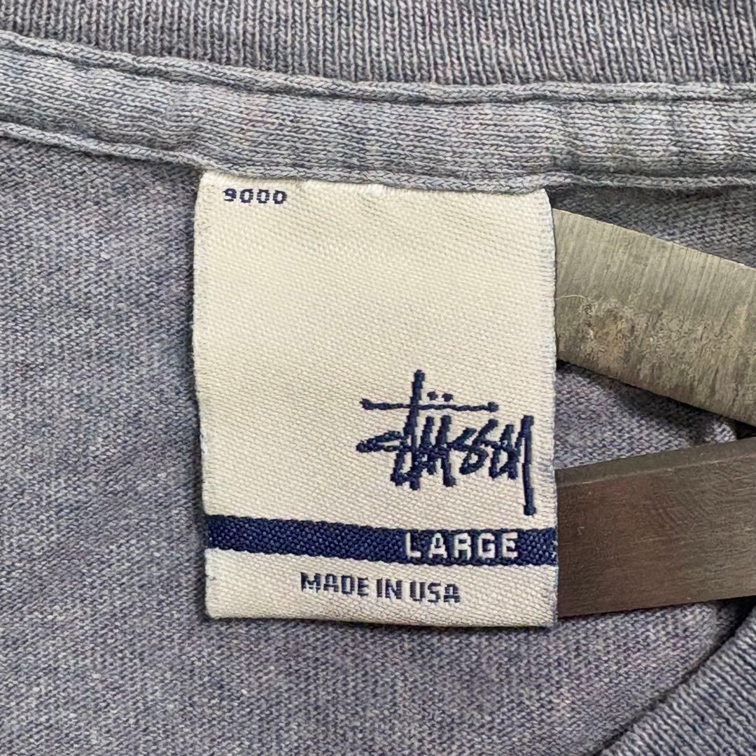USA製 old stussy Tシャツ　シングルステッチ　ストリート　L