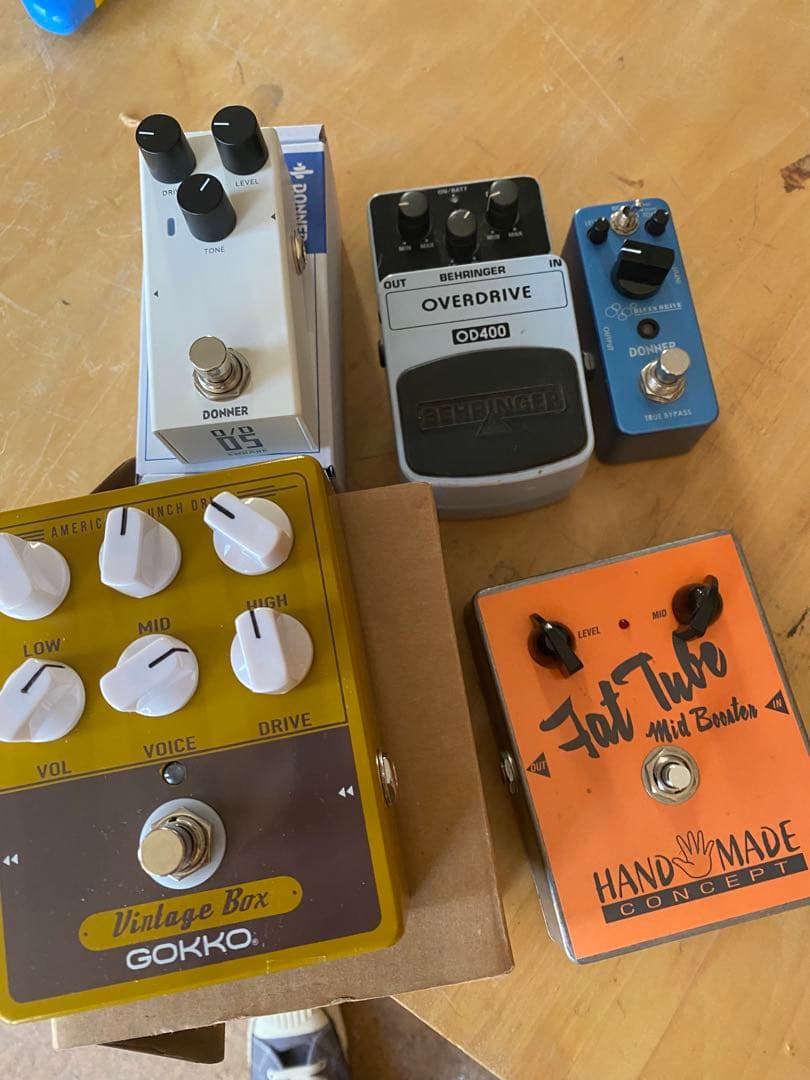 エフェクターセット　5台　動作品