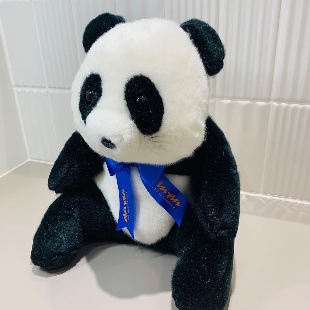 稀少美品✨　anan 30周年記念　パンダ　ぬいぐるみ　親バージョン