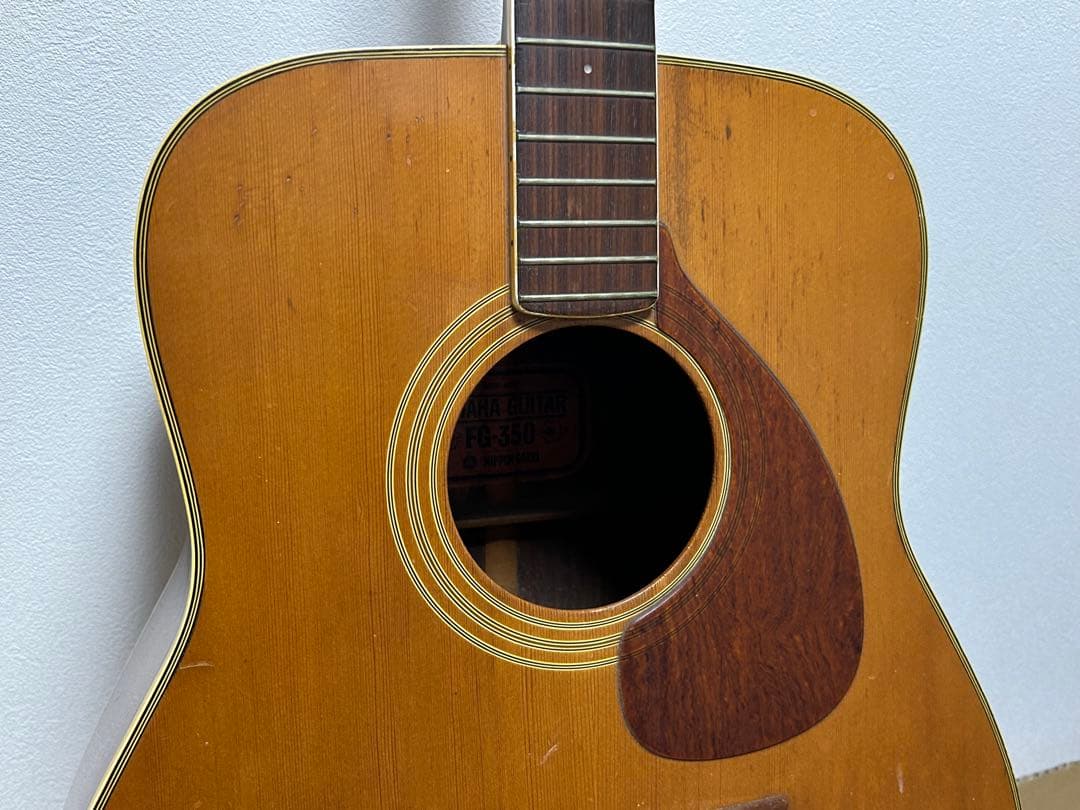 【希少】 YAMAHA FG-350 赤ラベル ヤマハ ビンテージ ギター