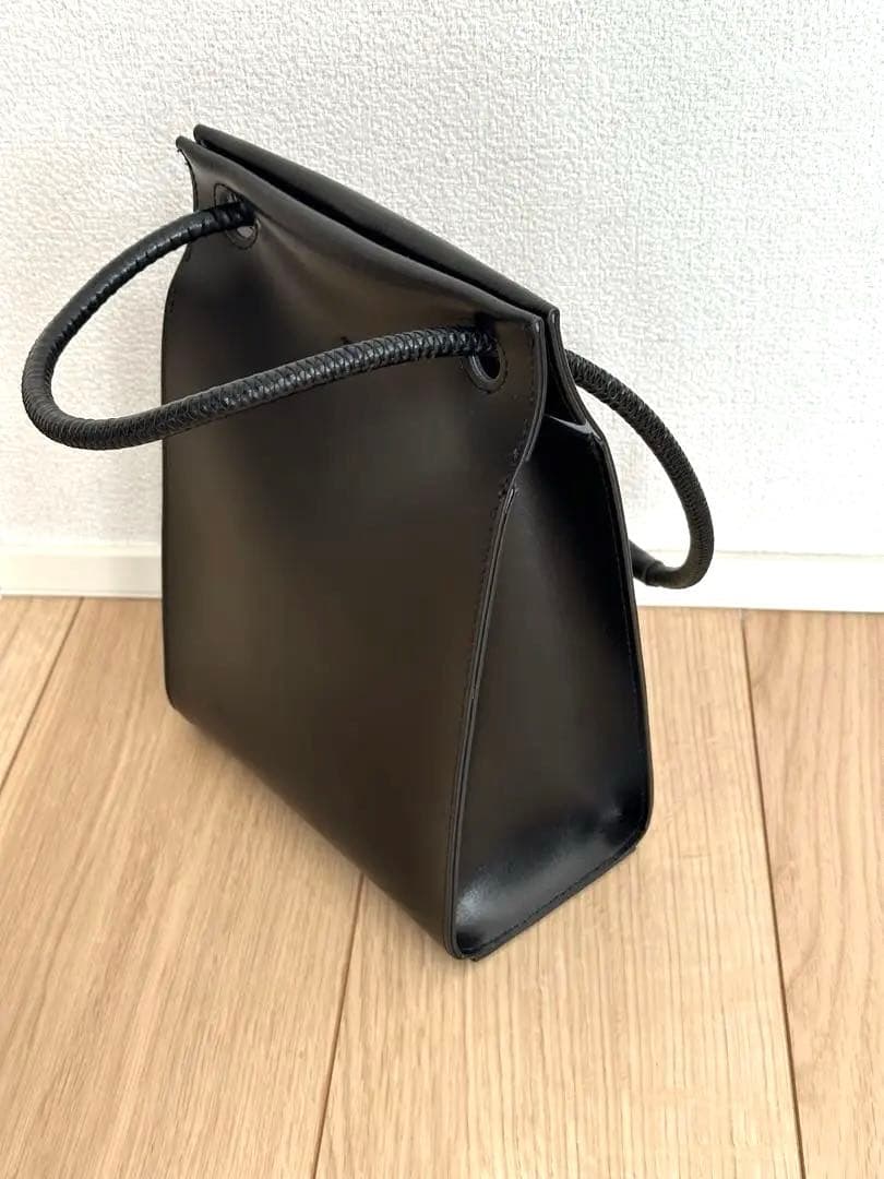 YAHKI ヤーキ ダブルフェイスレザースクエアハンドバッグ YH-291