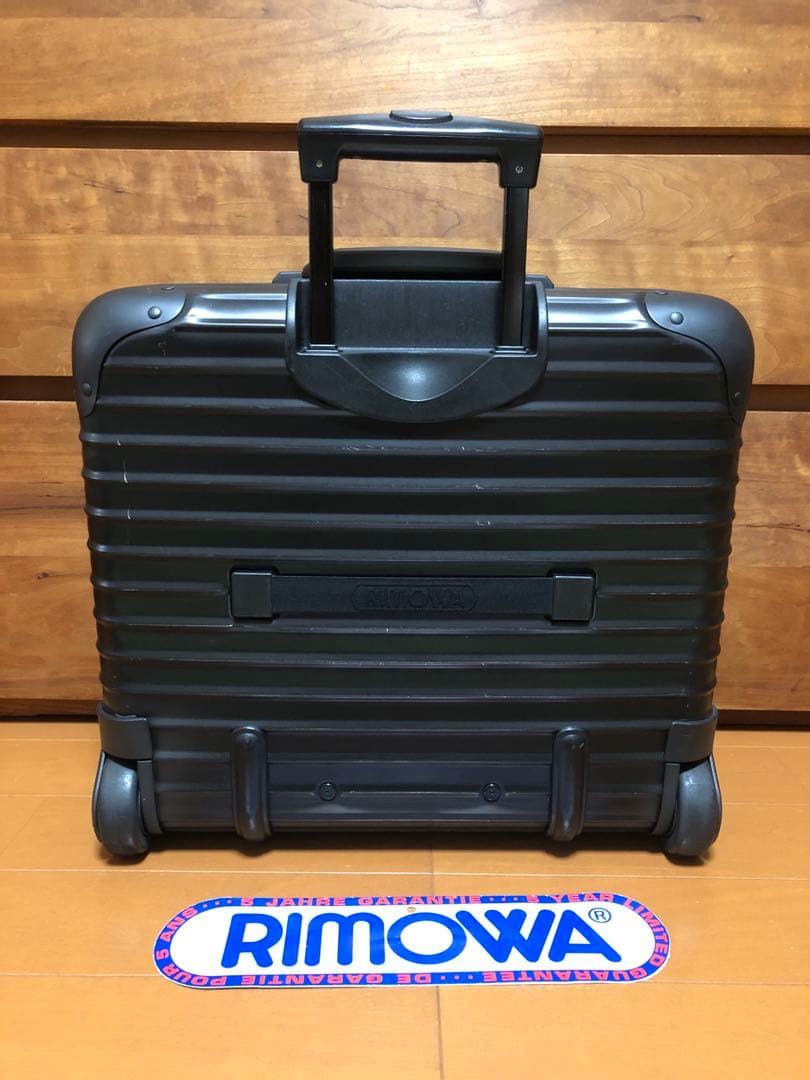 ま〜とん ☆美品☆激レア☆RIMOWA リモワ　ステルス　ビジネストロリー