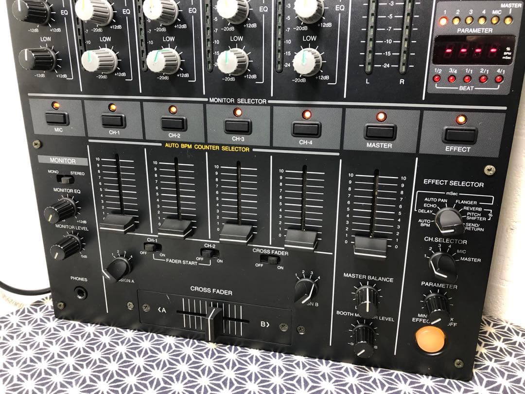 pioneer dj パイオニア　DJM-500 フェーダーメンテナンス