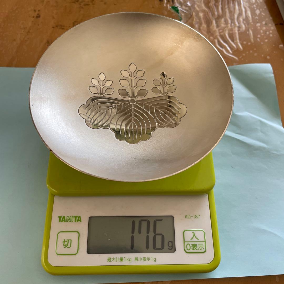 値下げしました銀杯