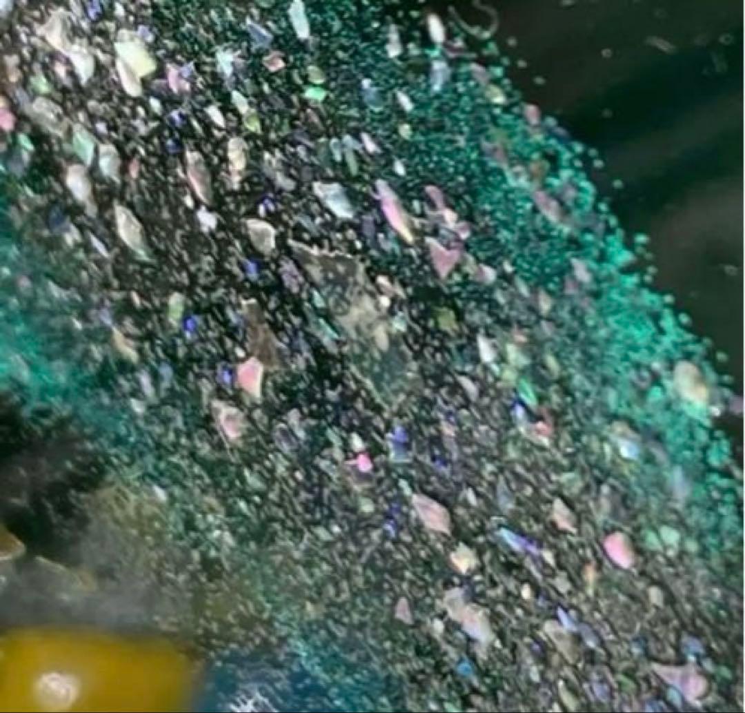 K様へ感謝お嫁入JAPAN輪島螺鈿蒔絵宝石箱「銀河-翠みどり」2点