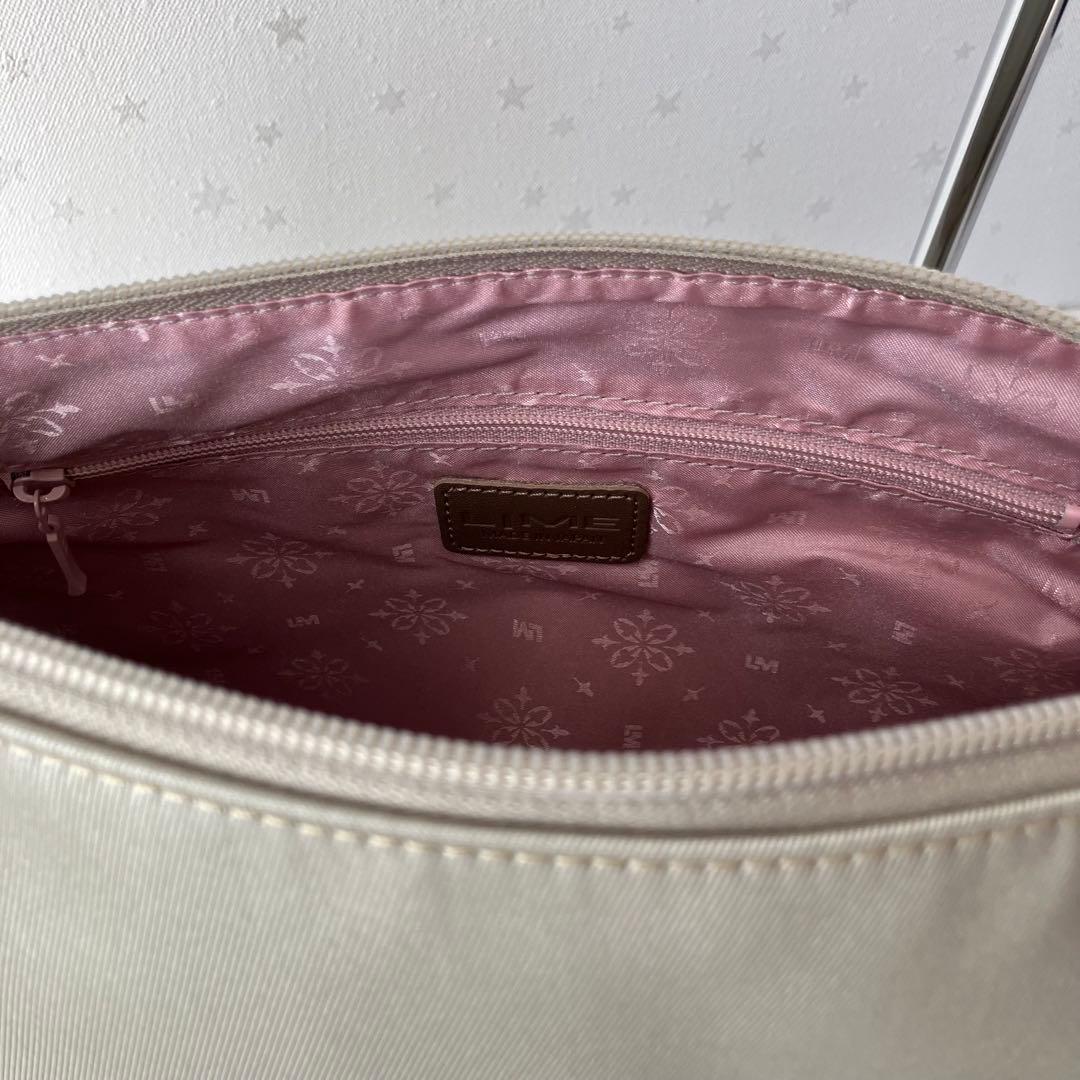 新品 LIME ライム プラチナ グレージュ 日本製 ショルダーバッグ 軽量