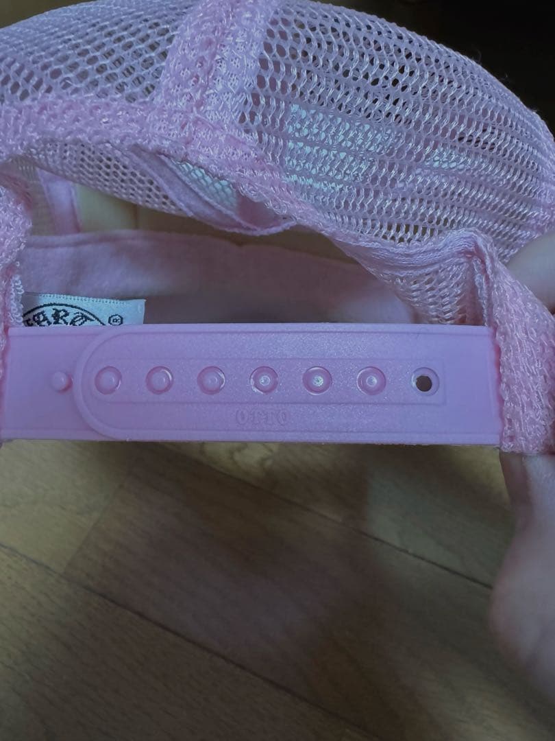 ぴすけ CHROME HEARTS（クロムハーツ） ピンクメッシュキャップ