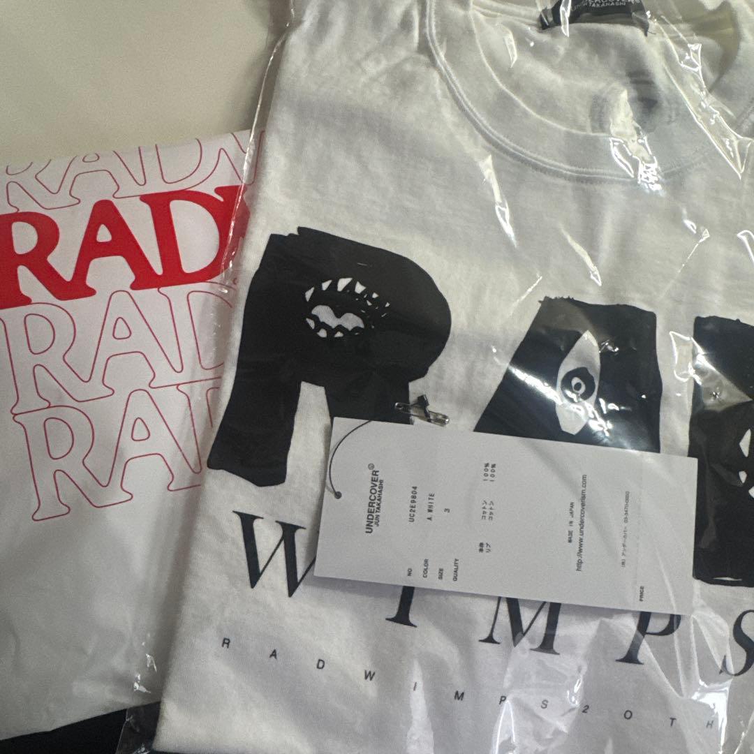 UNDERCOVER RADWIMPS Tシャツ 3サイズ Lサイズ